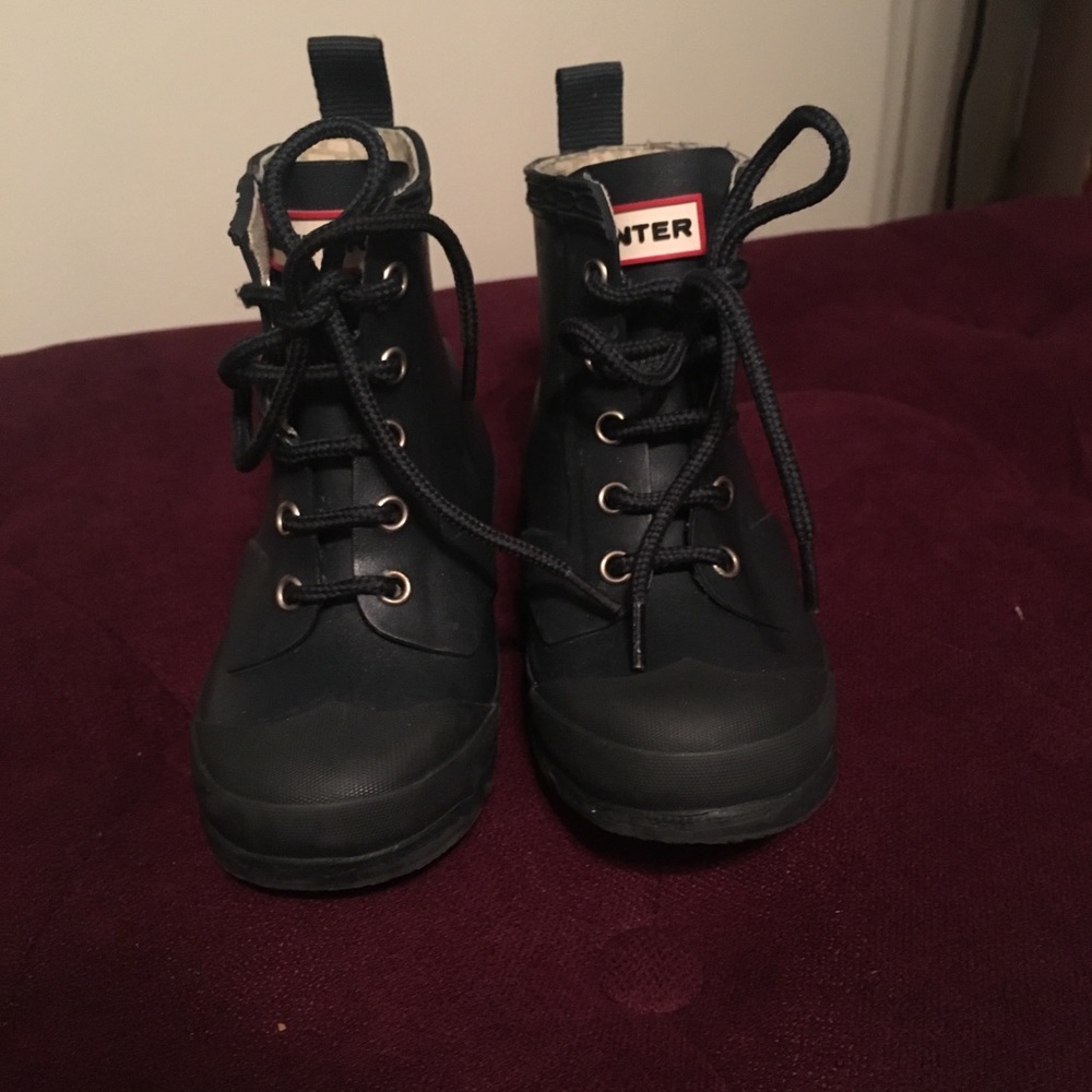 Hunter boots Toodler Size9